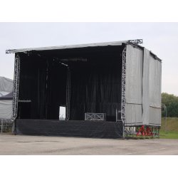 Leje af Alphastage 160m2 Mobilscene
