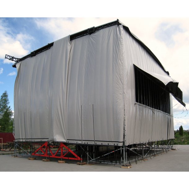 Leje af Alphastage 160m2 Mobilscene