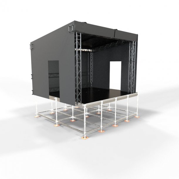 Leje af 18m2 sidehus / ishus (H�jde 200cm)