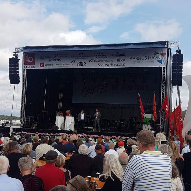 Leje af Stagemaster 100m2 Mobilscene