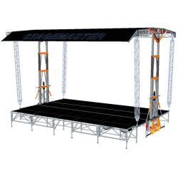 Leje af Stagemaster 100m2 Mobilscene