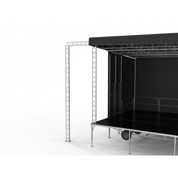 Leje af 500kg PA sidevinger til Large Mobilscene