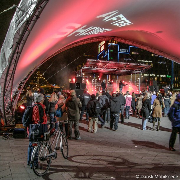 Leje af Opera House S2000 Overd�kning 150m2 