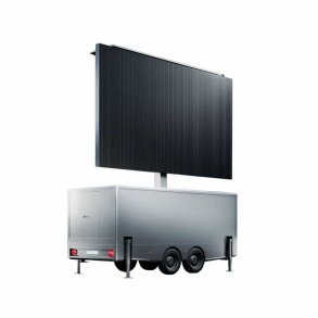 Leje af LED skærms trailer