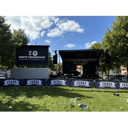Leje af mobil LED trailer skrm 15m2