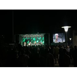 Leje af mobil LED trailer skrm 15m2